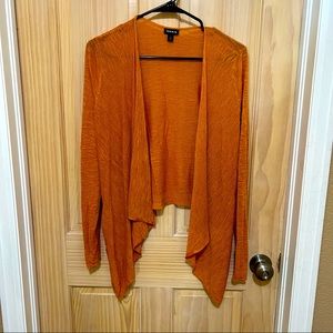 Torrid Orange Shrug Sweater Size 1